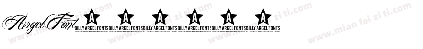 Argel Font字体转换